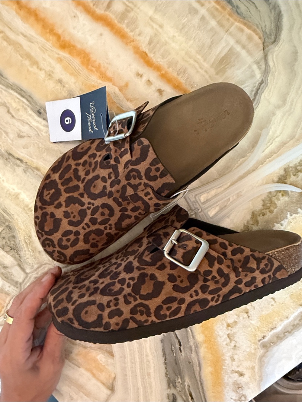 Universal Thread Leopard Print Mule / Clogs